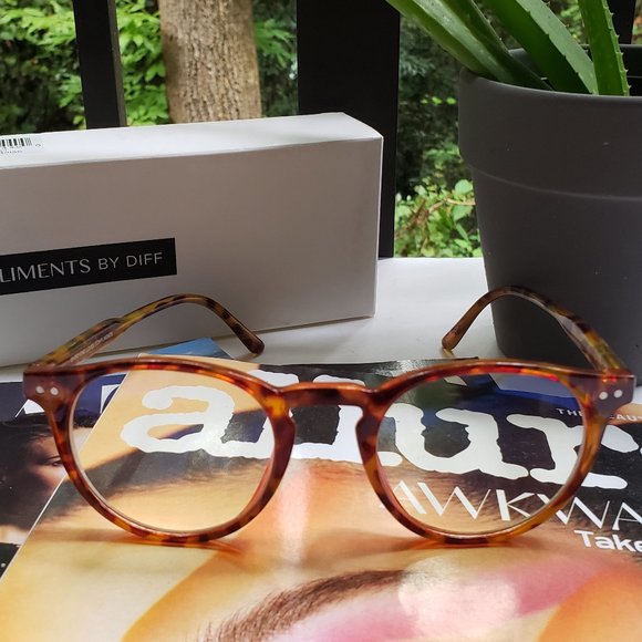 Diff Eyewear Accessories - DIFF EYEWEAR Addison Blue Light Optical Frames Lens 48mm
